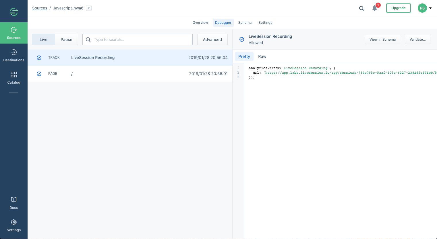 Segment integration