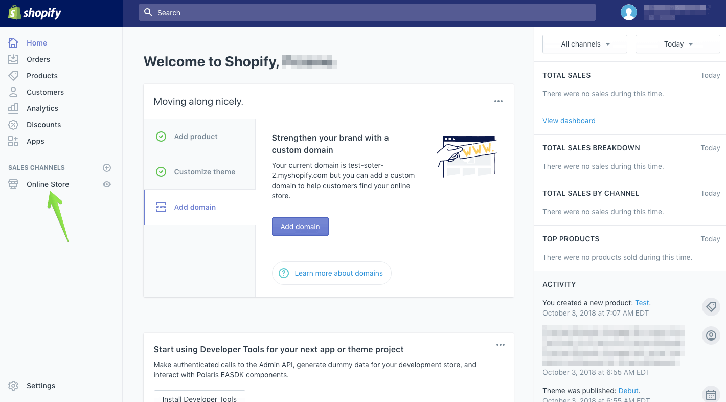 Shopify integration