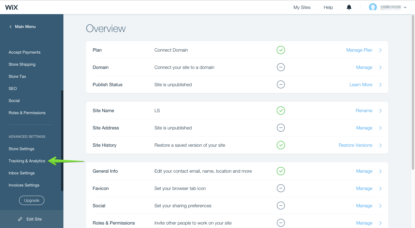 Wix integration